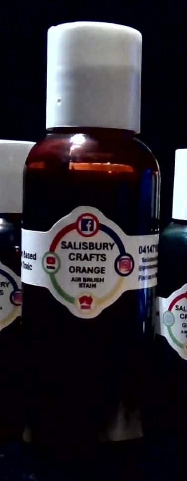Orange Stain/Airbrush/Marker Refill bottle