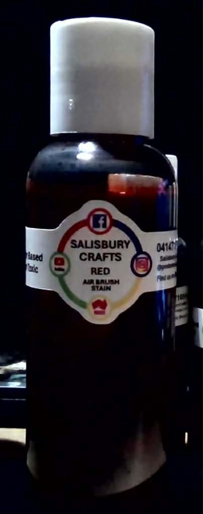 Red Stain/Airbrush/Marker Refill bottle